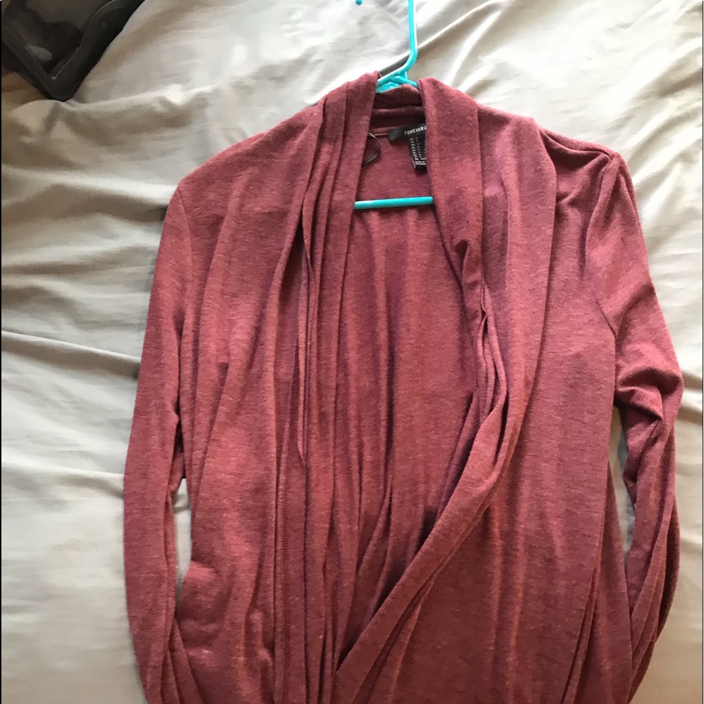 long cardigan